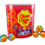 Chupa Chups Candy Lollipops Drum Display, 60 Count only $9.12 shipped!
