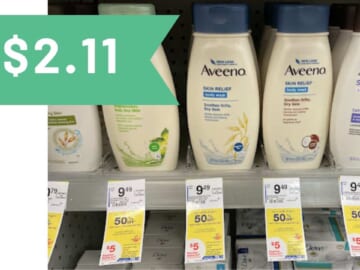 Walgreens Deal | Aveeno Body Wash $2.11 (reg. $9.49)