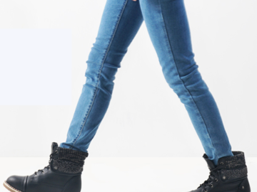 Today Only! Women’s Lace Up Combat Low Heel Winter Ankle Booties from $27.74 Shipped Free (Reg. $48.99) – FAB Ratings!