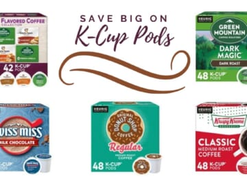 K-Cup 48-Ct. Pods $16.99 + Free Shipping From Best Buy