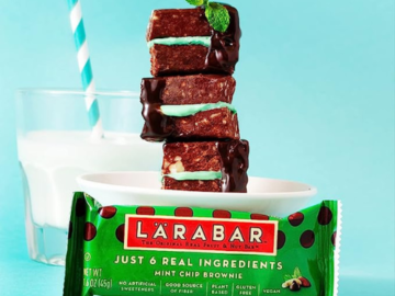16-Count Larabar Gluten Free Vegan Fruit & Nut Bars, Mint Chip Brownie as low as $10.39 After Coupon (Reg. $23.50) + Free Shipping – 65¢/1.6 oz Bar