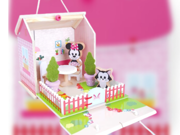 Just Play 8-Piece Minnie Mouse Carry Along House w/ Minnie Mouse & Figaro Block Figure $13.55 (Reg. $40) – LOWEST PRICE