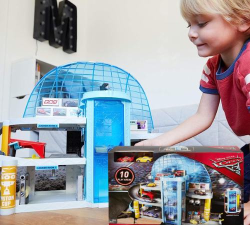 3-Level Disney Pixar Cars Florida Speedway Mega Garage Set $30.72 Shipped Free (Reg. $55) – LOWEST PRICE – Includes 2 Character Vehicles