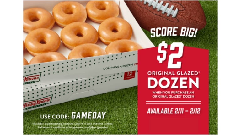 Krispy Kreme | Buy a Dozen, Get a Dozen for $2