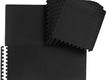 24-Piece Multipurpose Foam Tiles Customizable Floor Mat only $59.99 shipped (Reg. $133!)