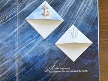 Free Printable Corner Bookmarks with Crosses