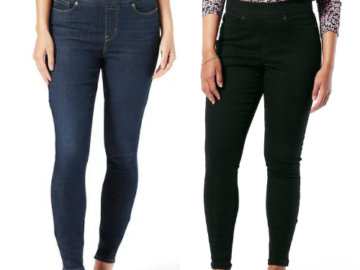 Signature by Levi Strauss & Co. Women’s Simply Stretch Shaping Pull-On Super Skinny Jeans $10 (Reg. $26.98) – 4 Colors