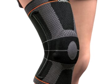 Unisex Knee Compression Sleeve with Side Stabilizers $8 After Code (Reg. $16)