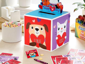 Hallmark Valentines Day Pop Up Mailbox & Cards $9.36 (Reg. $14.99) – Includes 1 Box, 32 Valentine Cards, 1 Teacher Card
