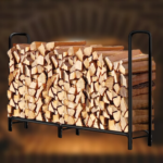 8 ft Outdoor Fire Wood Log Rack $38.73 After Code (Reg. $82) + Free Shipping – 4.7K+ FAB Ratings!