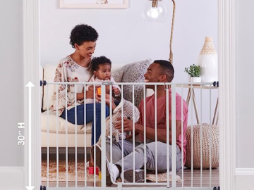 47-Inch Super Wide Walk Thru Baby Gate $39 Shipped Free (Reg. $45) – 23K+ FAB Ratings! – Includes 4-Inch and 12-Inch Extension Kit