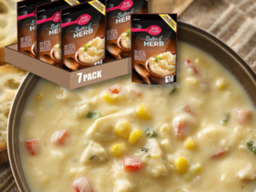 FOUR Boxes of 7-Pack Betty Crocker Mashed Potatoes from as low as $4.99 EACH Box After Coupon (Reg. $7) + Free Shipping – 71¢/ 4.7 Oz Pouch + Buy 4, Save 5% – Various Flavors