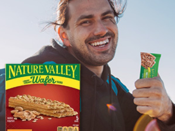 30-Count Nature Valley Crispy Creamy Wafer Bar, Peanut Butter as low as $23.52 After Coupon (Reg. $32.56) + Free Shipping – 78¢/1.3oz Bar