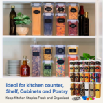 24 Pack Chef’s Path Airtight Food Storage Containers Set with Lids $37.95 Shipped Free (Reg. $70) – 68K+ FAB Ratings! – Free Measuring Spoon Set, Marker and 24 Labels