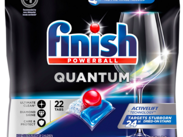 Finish Quantum Dishwasher Detergent Tablets (22 count) only $1.99 at Target!