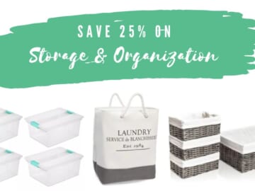 Storage & Organization 25% Off At Target