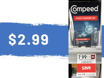 $2.99 Compeed Advanced Blister Care (reg. $9.99)