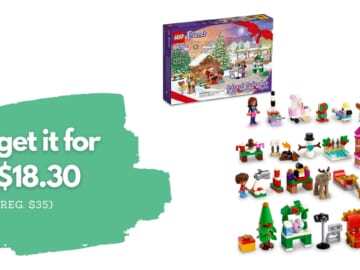 LEGO Friends Advent Calendar $18.30 (reg. $35)