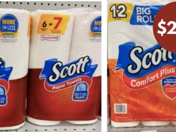Get Scott Bath Tissue & Paper Towels for $2.75 at Walgreens