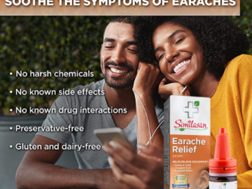 Similasan 0.33-Oz Earache Relief Ear Drops as low as $3.98 After Coupon (Reg. $8) + Free Shipping – 2.6K+ FAB Ratings!
