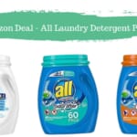 All Laundry Detergent Pacs 60-Count $11 (reg. $20)