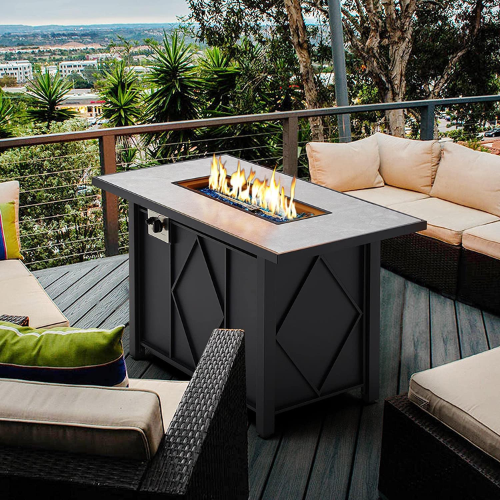 Enjoy the firepit you’ve always wanted with this Yaheetech 43 inch Outdoor Propane Gas Fire Pit Table for just $174.99 After Coupon (Reg. $219.99) + Free Shipping