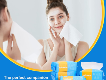 Keep your face clean with this 480-Count Winner Cotton Tissues Facial Towels for just $23.39 After Code (Reg. $38.99) + Free Shipping