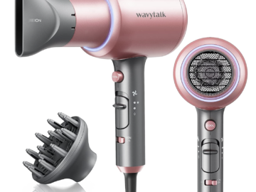 Professional Ionic Hair Dryer for just $21.99 with free Prime shipping! (Reg. $55)