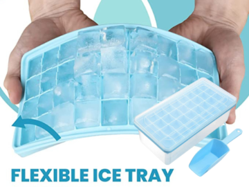 36 Nugget Ice Cube Tray With Lid, Container and Scoop $9.59 After Code (Reg. $18)- 10K+ FAB Ratings! – LOWEST PRICE