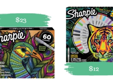 Walmart | 60-Count Sharpie Markers $23