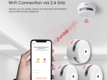 3-Pack X-Sense Wireless Smart Smoke Detector $53.99 After Code (Reg. $108) – $18 Each – With Auto Self-Check Function
