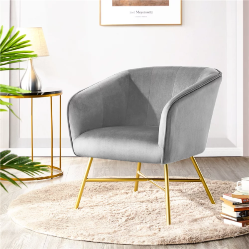 Delight your guests with this comfortable Ember Interiors Velvet Club Accent Chair for just $92 Shipped Free (Reg. $112.98) – 3 Colors!