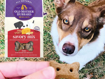 TWO Bags Old Mother Hubbard by Wellness Classic Savory Mix Natural Dog Treats, 20 oz as low as $4.31 PER BAG (Reg. $7) + Free Shipping! + Buy 2, save 25% on 1