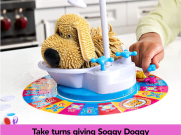 Soggy Doggy, The Showering Shaking Wet Dog $9.58 (Reg. $22) – Award-Winning Kids Game Board Game