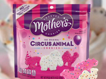 FOUR Mother’s Circus Animal Cookies, 9oz as low as $2.74 EACH Shipped Free (Reg. $3.42) + Buy 4, Save 5%
