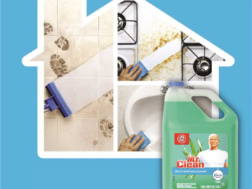 Mr. Clean Multipurpose Cleaning Solution with Febreze, 128 Oz as low as $11.23 Shipped Free (Reg. $16.26)