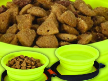 Petmate 1.5-Cup Silicone Duo Travel Bowl $7.44 (Reg. $19.99)