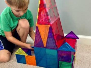 *HOT* PicassoTiles 80-Piece Magnetic Building Block Set for just $29.99 + shipping!