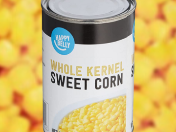 Happy Belly 15.25-Oz  Whole Kernel Sweet Corn as low as $0.59 Shipped Free (Reg. $1.04) – 3K+ FAB Ratings!