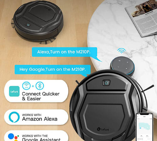 2200Pa Robot Vacuum Cleaner $94.99 After Coupon (Reg. $400) + Free Shipping – FAB Ratings!