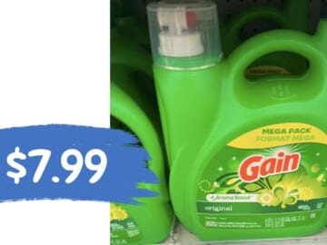 $7.99 Gain Laundry Detergent at Kroger (reg. $15.99)