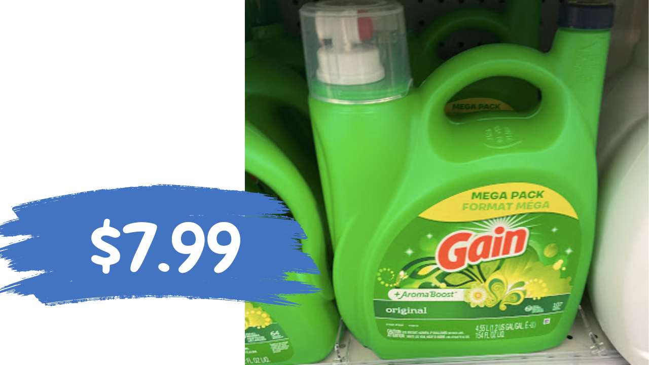 $7.99 Gain Laundry Detergent at Kroger (reg. $15.99)
