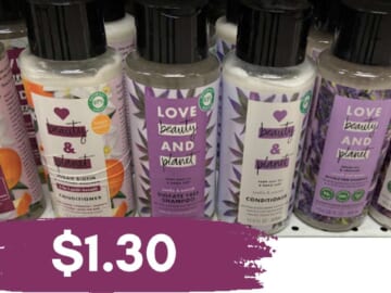 CVS Haircare Deal | $1.30 Love Beauty Planet (reg. $7.59)