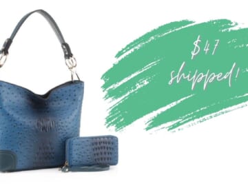 MKF Collection Hobo & Wallet Set $47 Shipped!