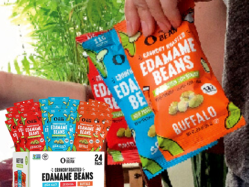 24-Count The Only Bean Crunchy Roasted Edamame Variety Pack as low as $19.70 After Coupon (Reg. $29) + Free Shipping – 82¢ each – Keto, Vegan & Gluten Free