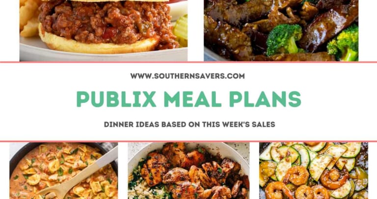publix meal plans 2/22