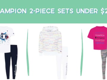 Champion Kids’ 2-Piece Sets For $15.99 (reg. $44)