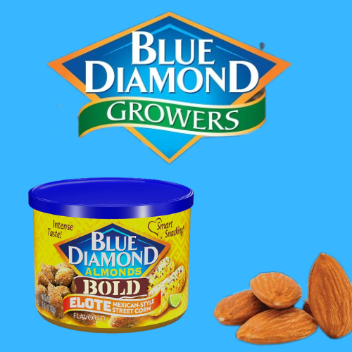 FOUR Cans of 6-Oz Blue Diamond Almonds BOLD Elote Mexican Street Corn as low as $2.41 EACH Can (Reg. $9) + Free Shipping + Buy 4, Save 5% + MORE