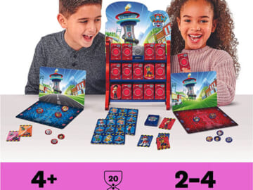PAW Patrol, Games HQ Board Games for Kids $8.60 (Reg. $20) – Checkers, Tic Tac Toe, Memory Match, Bingo & More