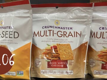 Get Crunchmaster Crackers for Just $1.06